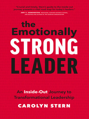 cover image of The Emotionally Strong Leader